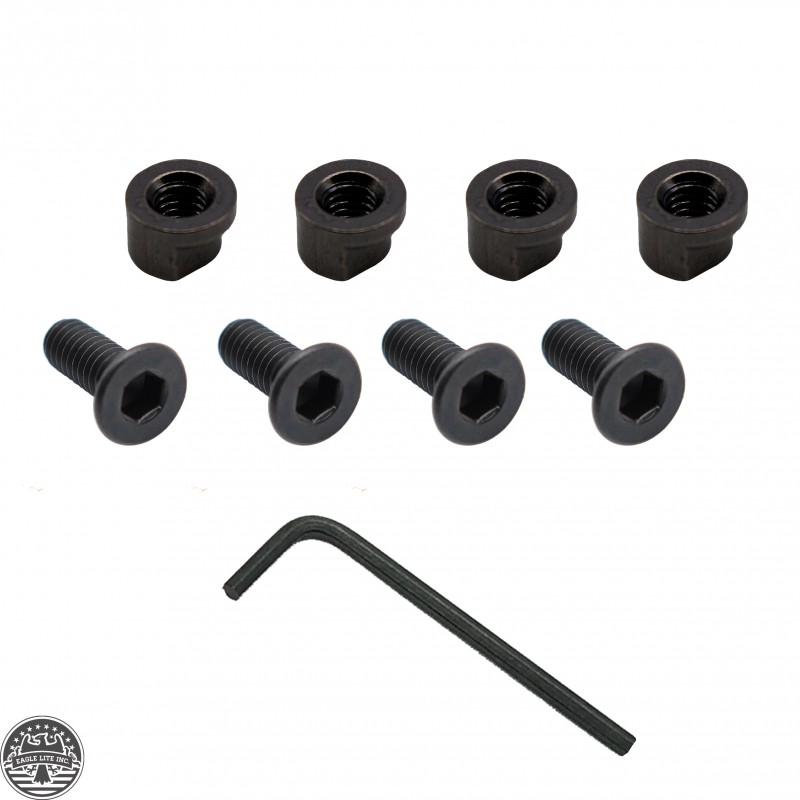 4 Sets Keymod Rail Screw & Nut OutdoorSportsUSA
